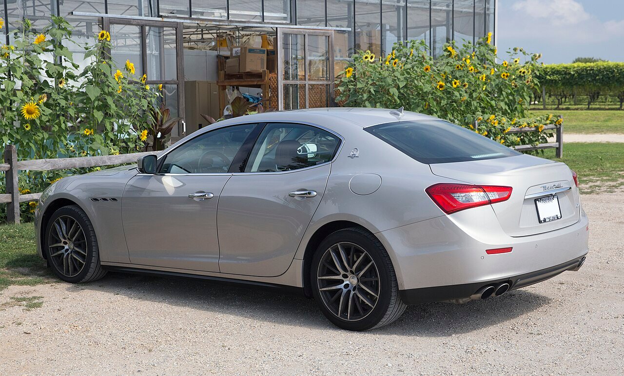 Maserati Levante Rear View